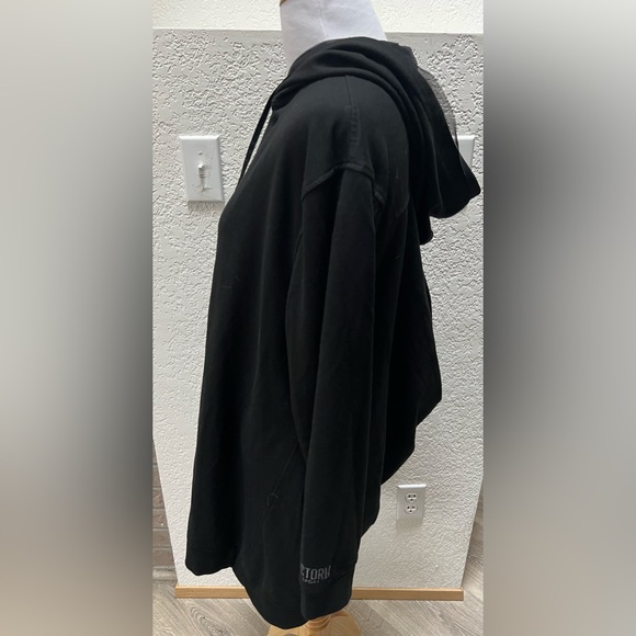 Victoria’s Secret sport black  hooded  pull Active Dress open back large - Picture 5 of 9